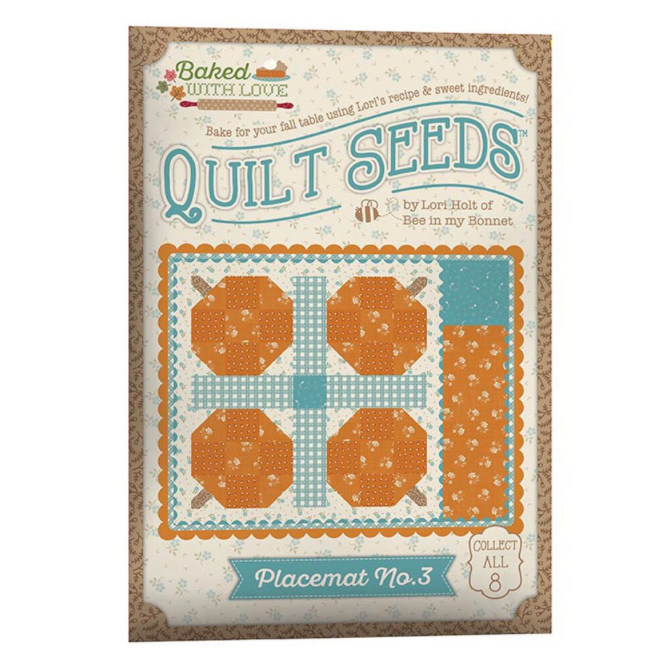 Lori Holt  Baked with Love Quilt Seeds™ Pattern ~ Placemat No. 3