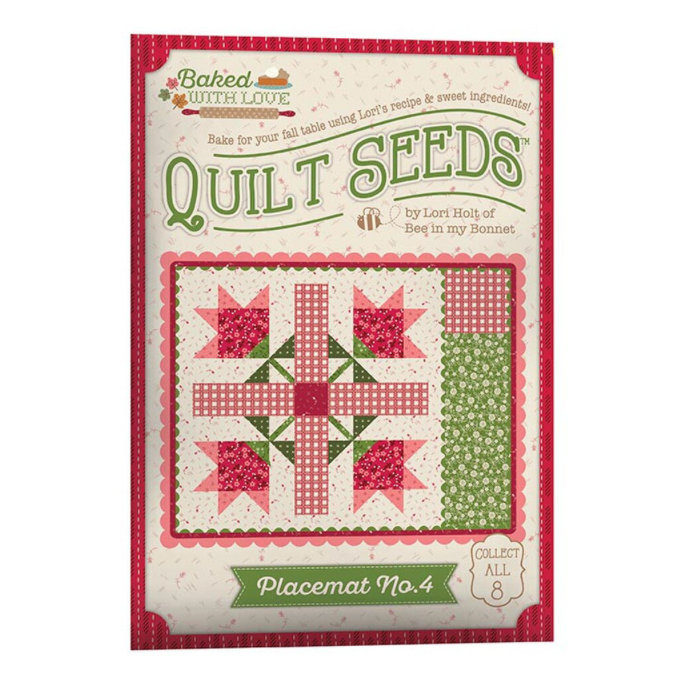 Lori Holt  Baked with Love Quilt Seeds™ Pattern ~ Placemat No. 4