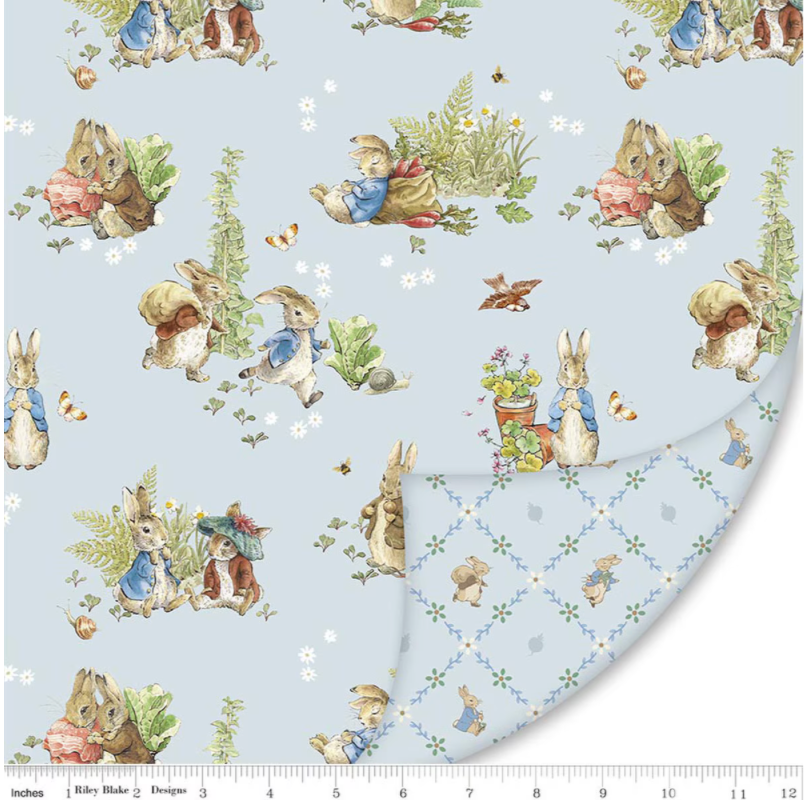 Double Lush Velvet ~ Peter Rabbit™ & Benjamin Bunny™ ~ LV18115