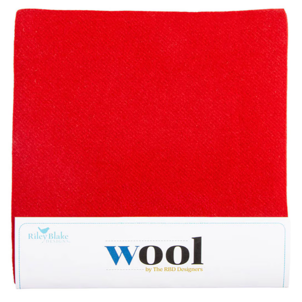 Wool 10in Squares, 18pcs/bundle
