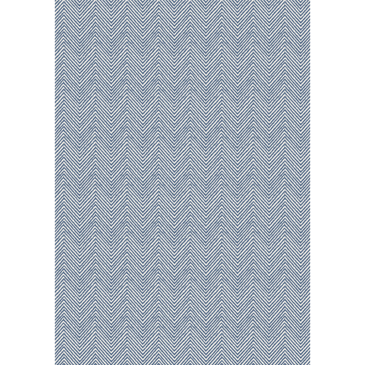 Country Comforts Flannel ~ Dark blue herringbone flannel - F6C