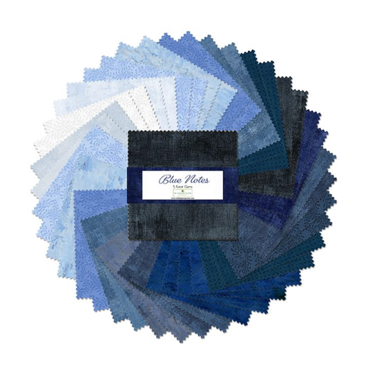 Blue Notes ~ 5 Karat Crystals ~ 507-134-507