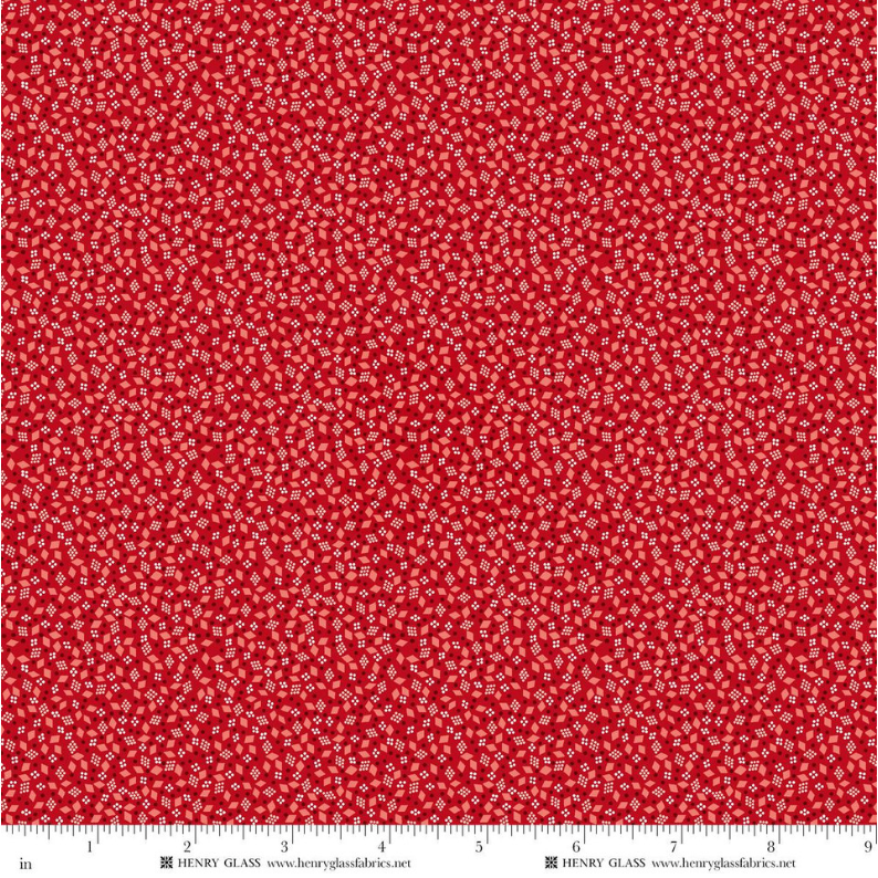 Sweet Christmas Memories ~ Christmas Confetti Toss ~ 3622-88 Red