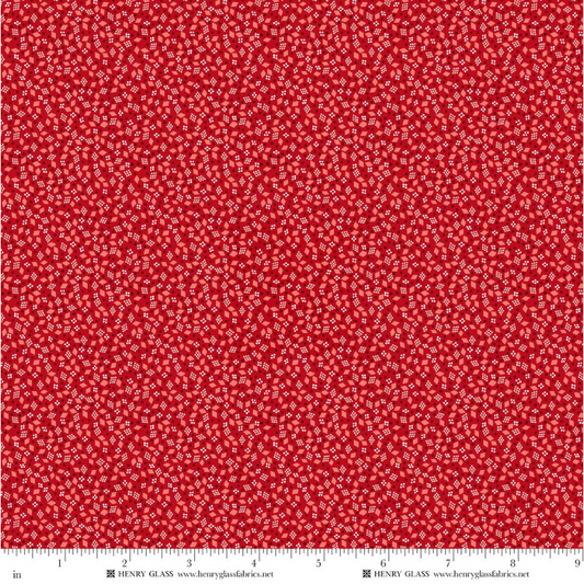 Sweet Christmas Memories ~ Christmas Confetti Toss ~ 3622-88 Red
