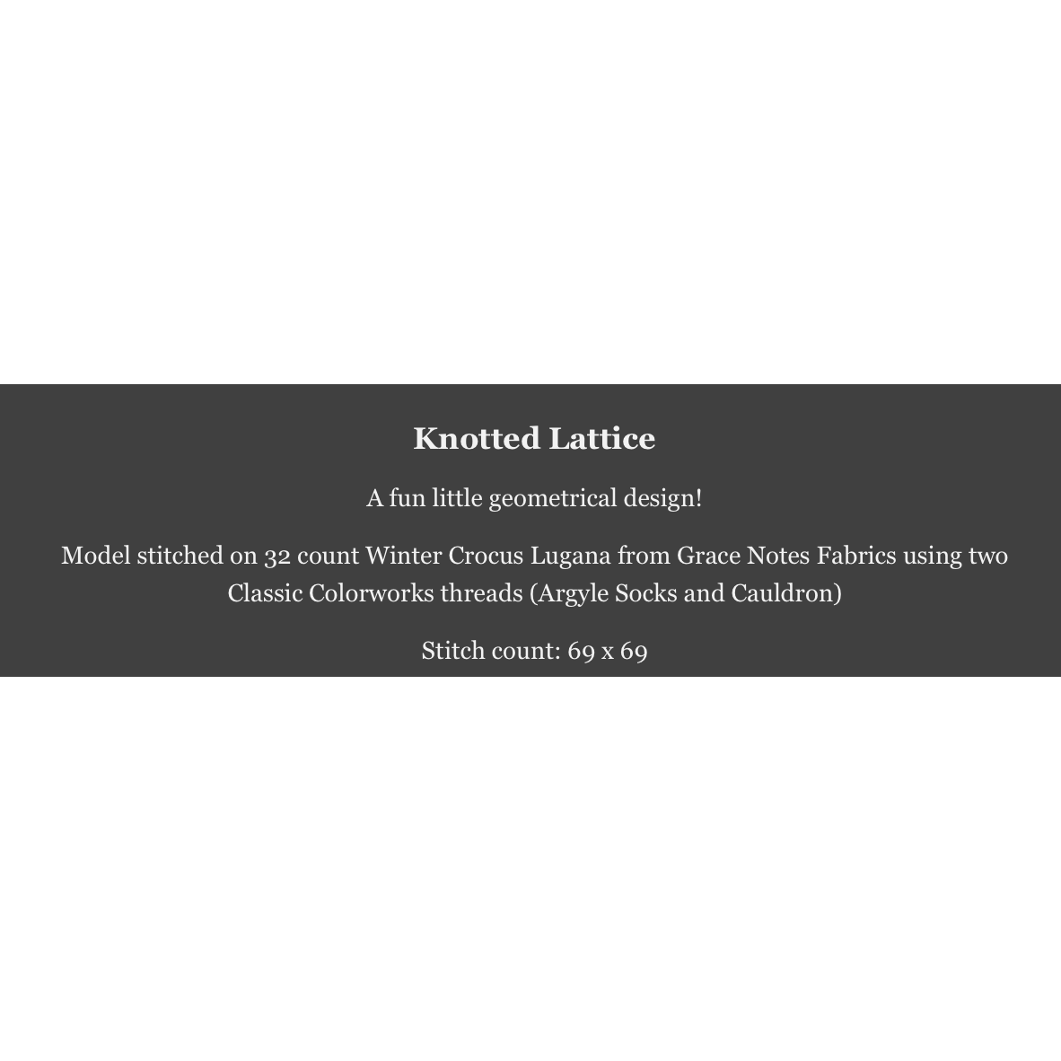 WorksByABC | Knotted Lattice NM2026