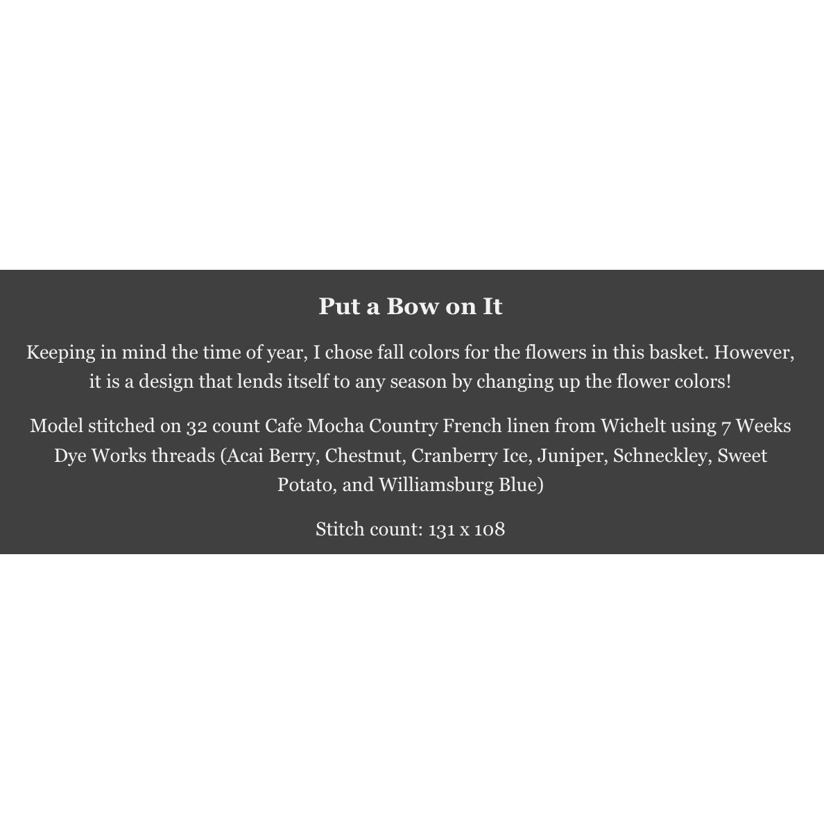 WorksByABC | Put a Bow on It NM2026
