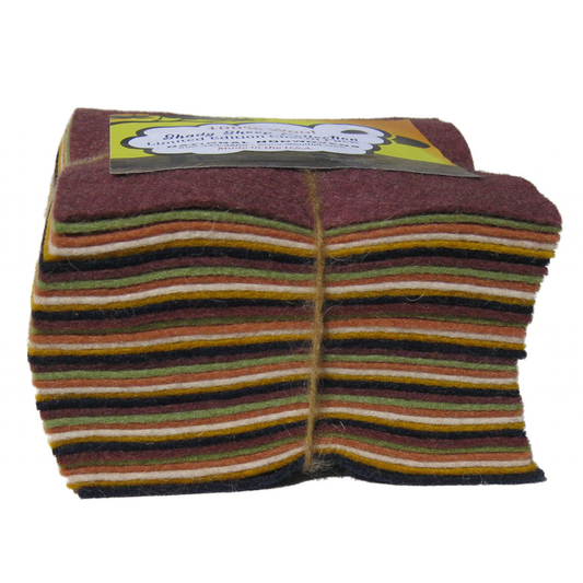National Nonwovens Wool Felt | WoolFelt Classic Shady Sheep Charm Pack 100%