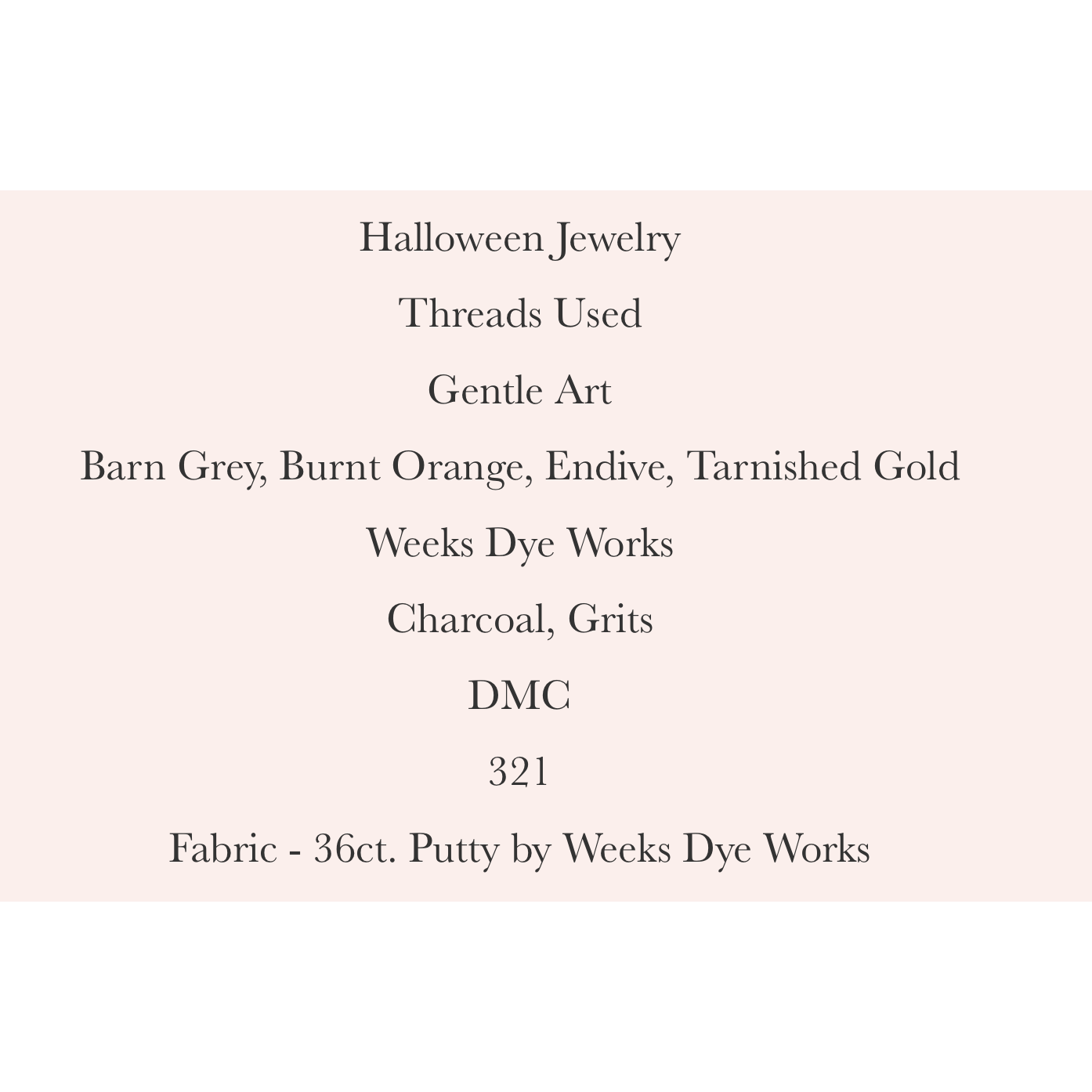Lucy Beam | Halloween Jewelry NM2026