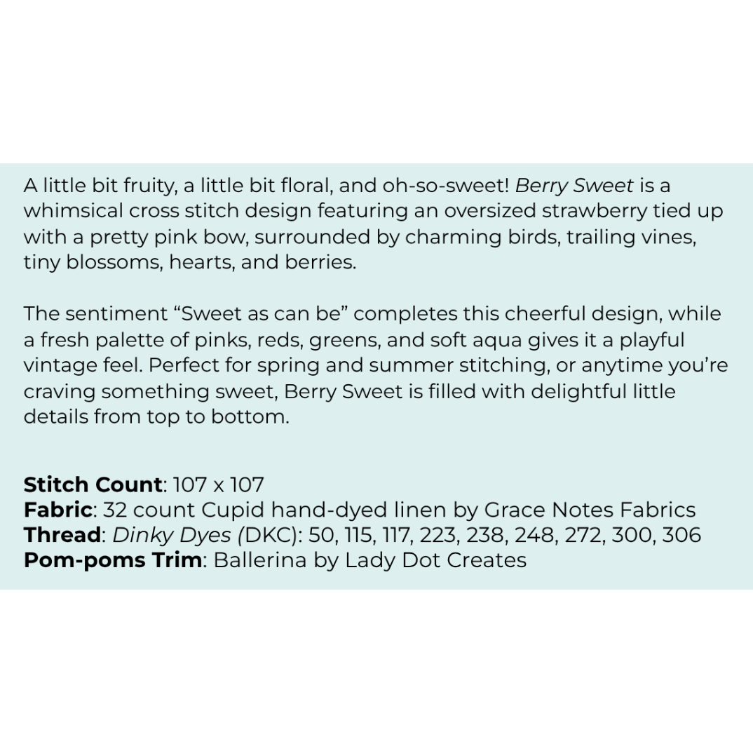 Cherry Blossoms | Berry Sweet NM2026