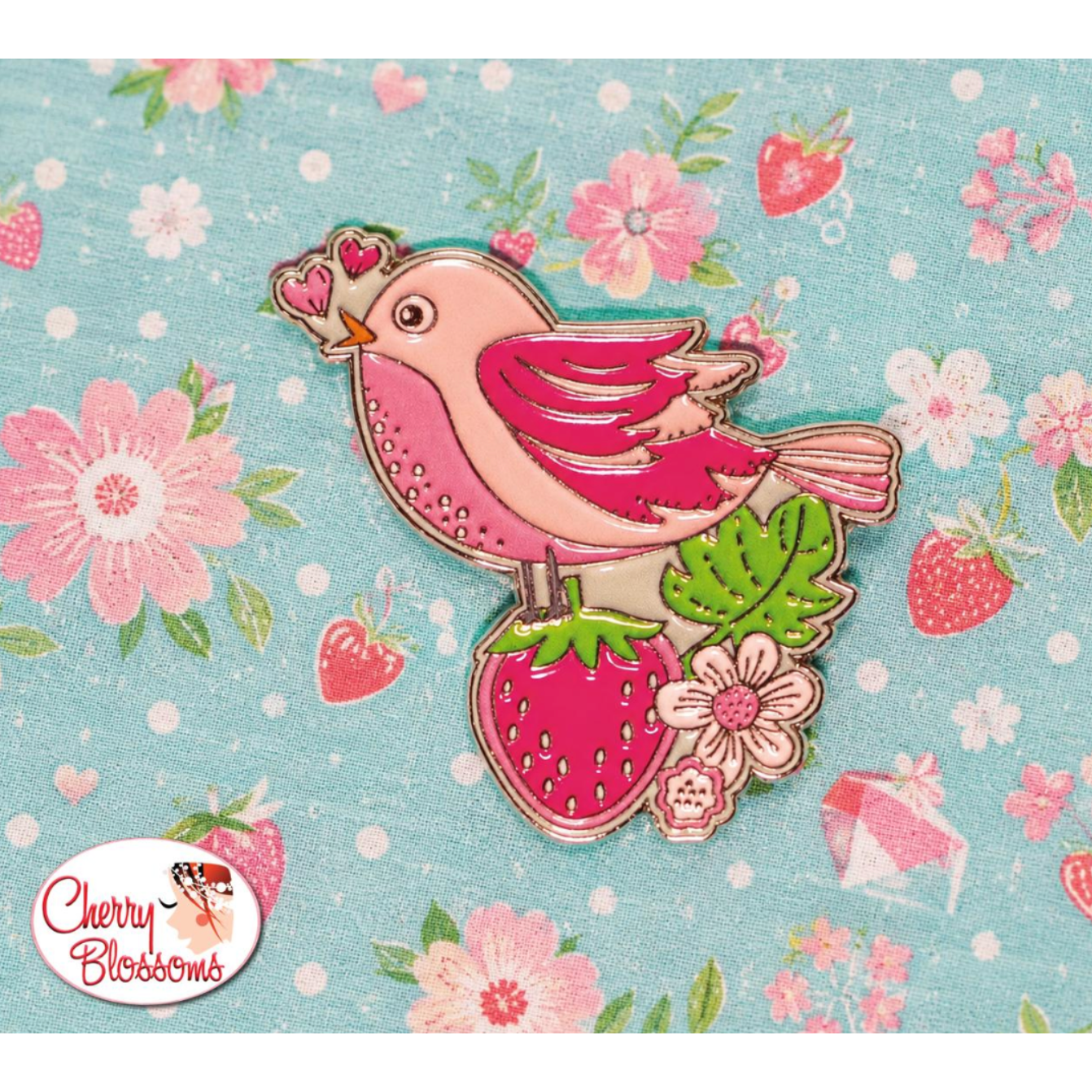 Cherry Blossoms | Bloom & Heart Needle Minder NM2026