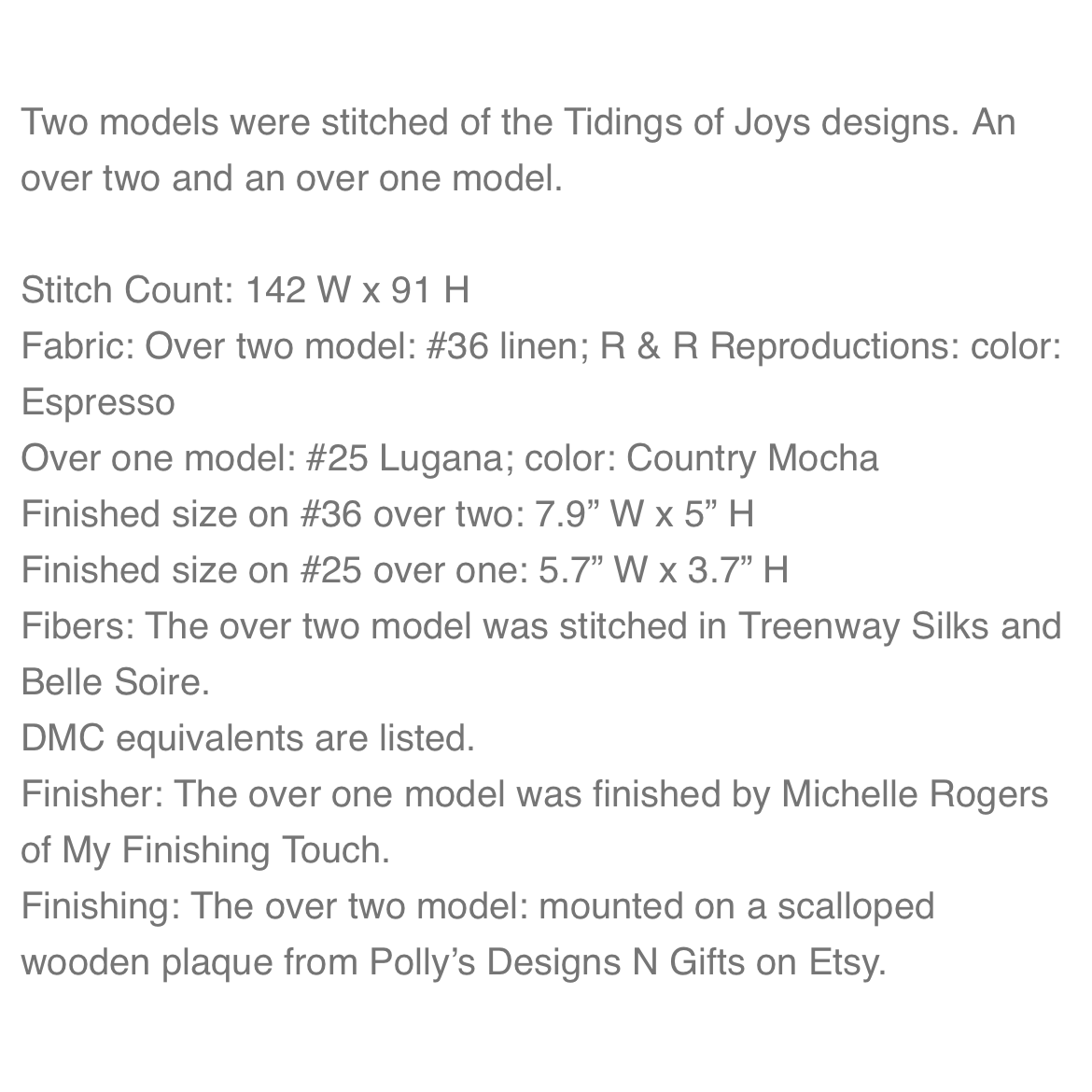 JBW Designs | Tidings of Joy NM2026