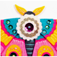 Benzie Design | Pink Moth Ornament Wool Felt Applique Kit