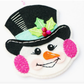 Benzie Design | Snowman Ornament Wool Felt Appliqué Kit
