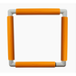 Nurge Snap Frame 11.5" x 11.5" - Orange