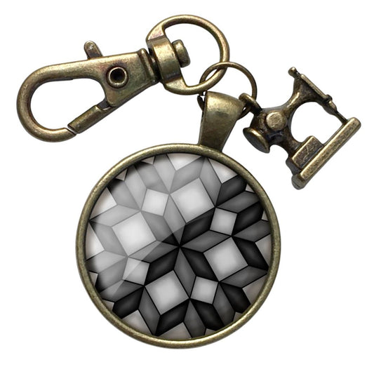 Patchwork Pendants | Carpenter's Star Scissor Fob