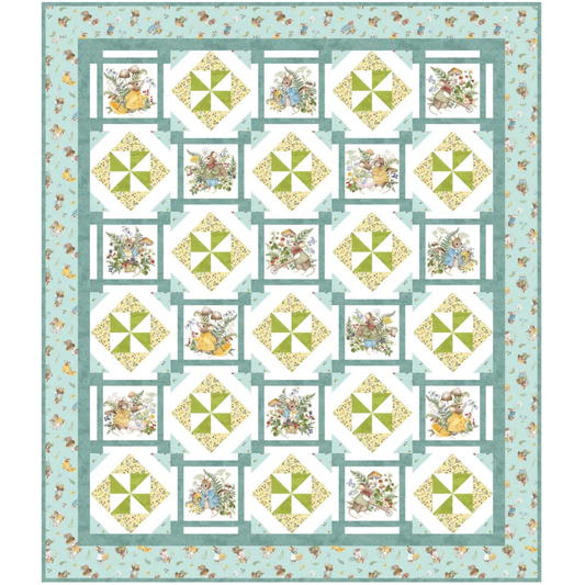 Bound to Be Quilting ~ Circulation Quilt Kit