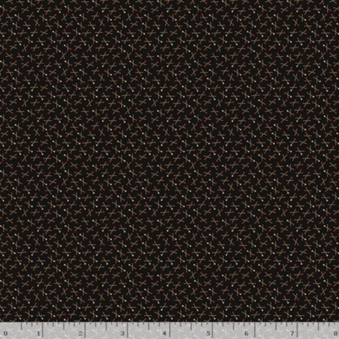 Black Sheep Cottons ~ Pick Up Sticks ~ R171938D BLACK