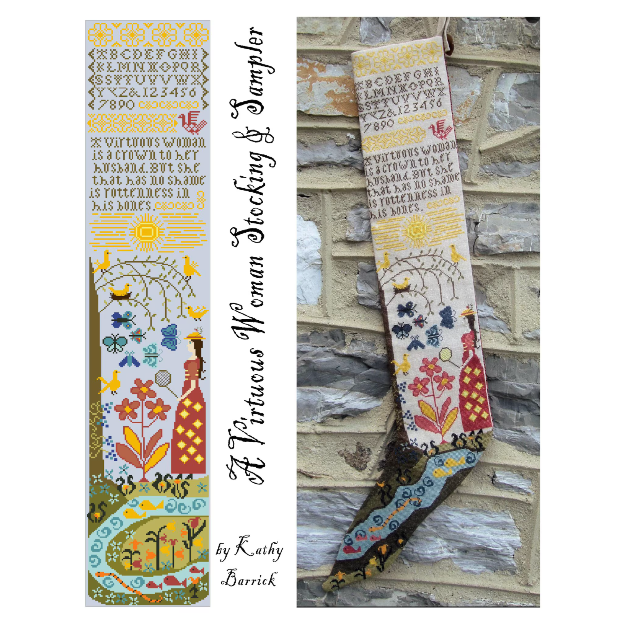 Kathy Barrick | Virtuous Woman Stocking