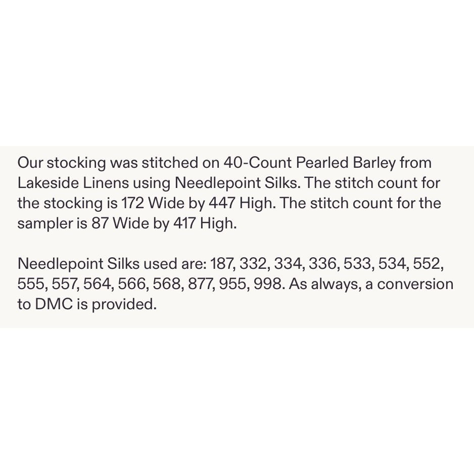 Kathy Barrick | Virtuous Woman Stocking