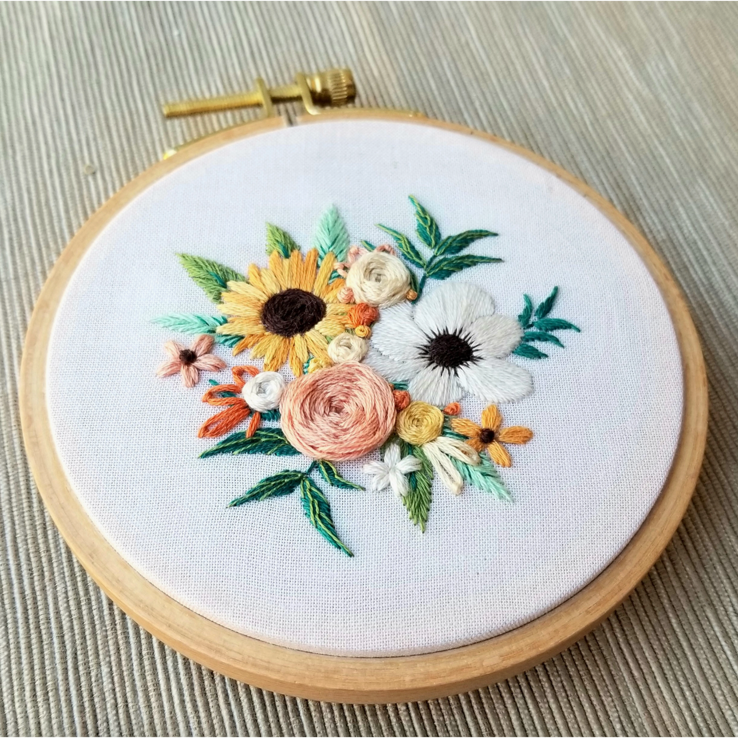 Jessica Long Embroidery | Cozy Harvest Beginner Embroidery Kit