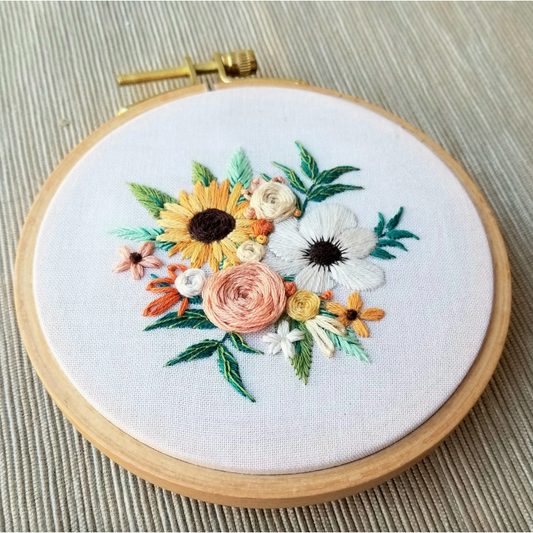Jessica Long Embroidery | Cozy Harvest Beginner Embroidery Kit