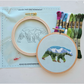 Jessica Long Embroidery | Mountain Bear Embroidery Kit