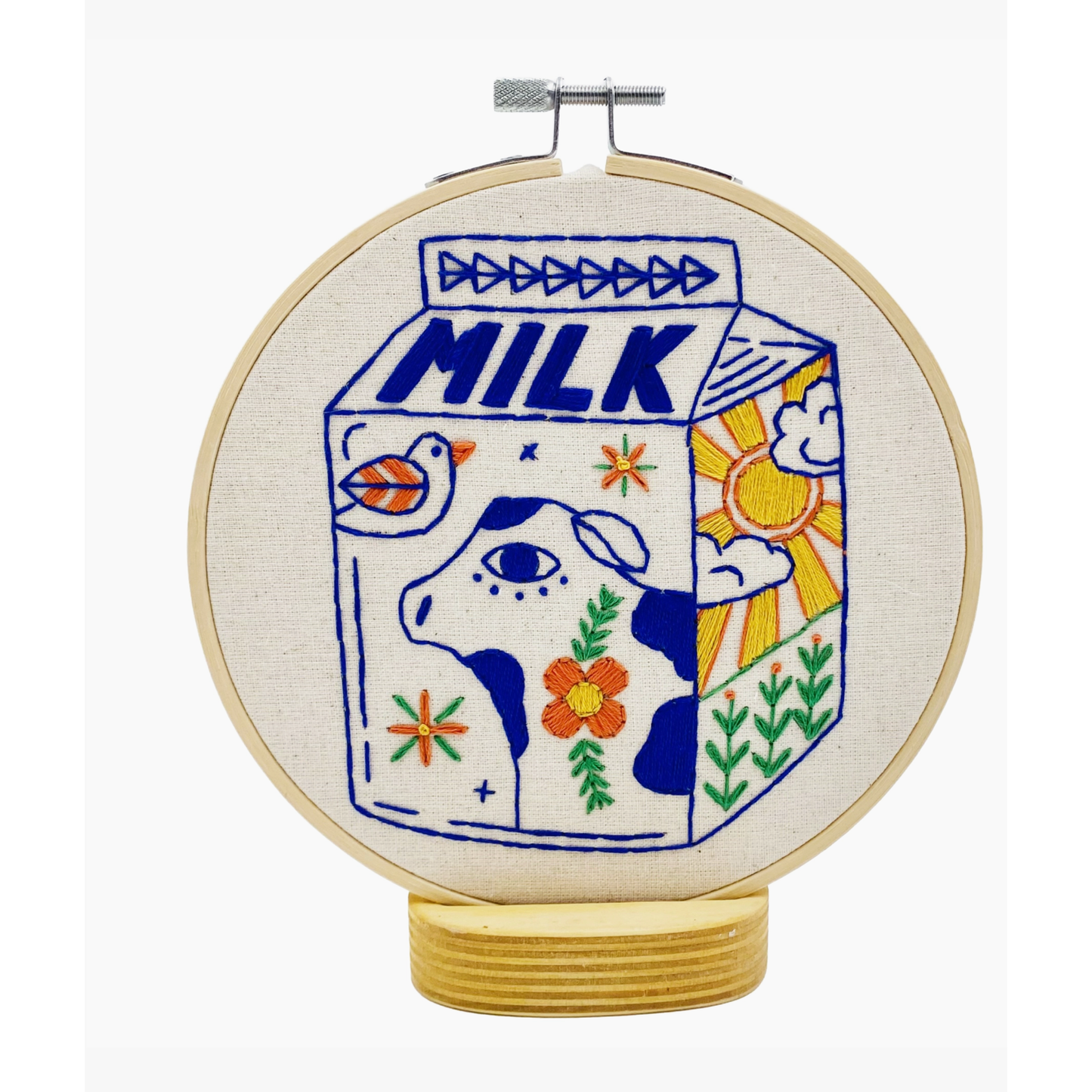 Hook, Line & Tinker | Milk Embroidery Kit