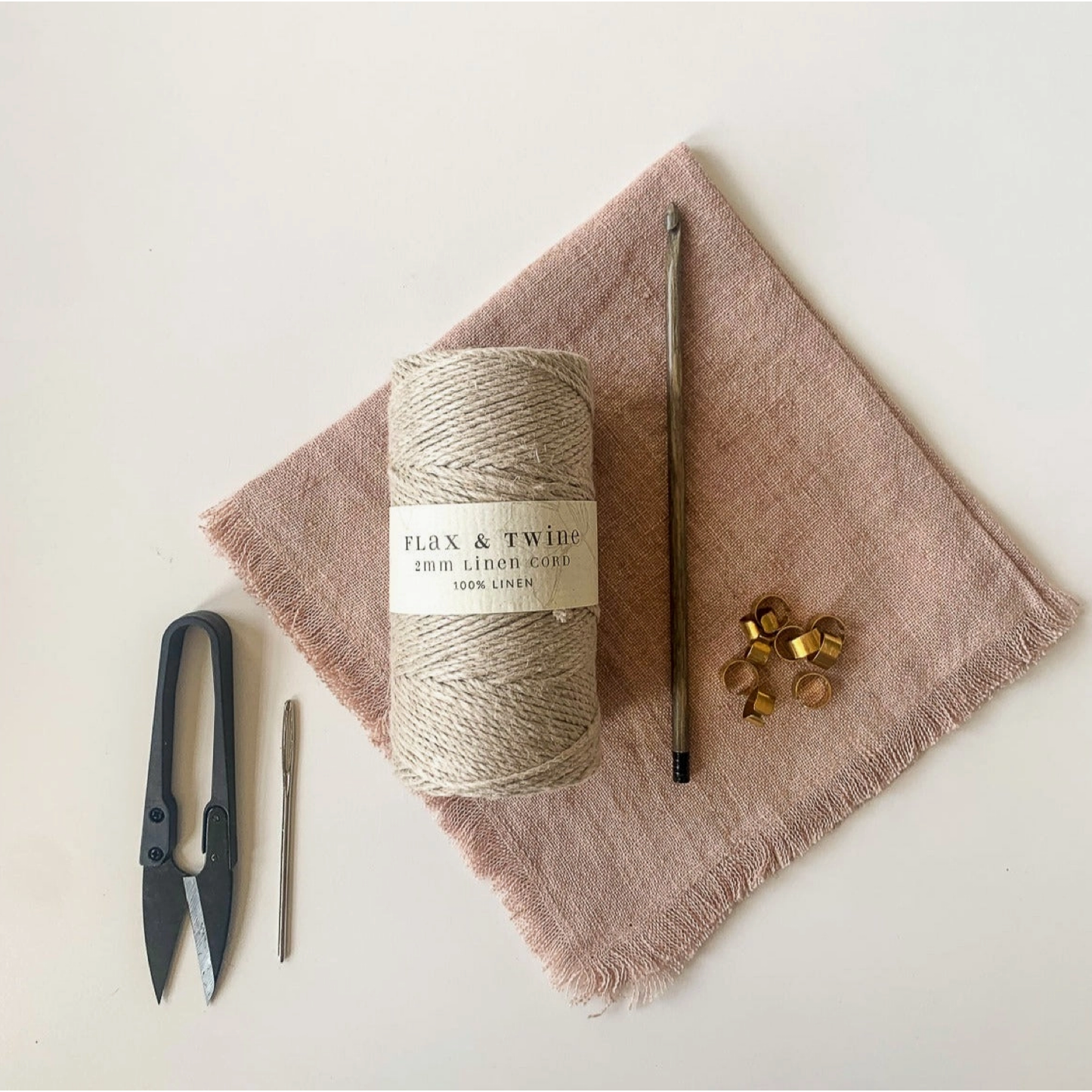 Flax & Twine | Corrine Coasters Crochet Kit
