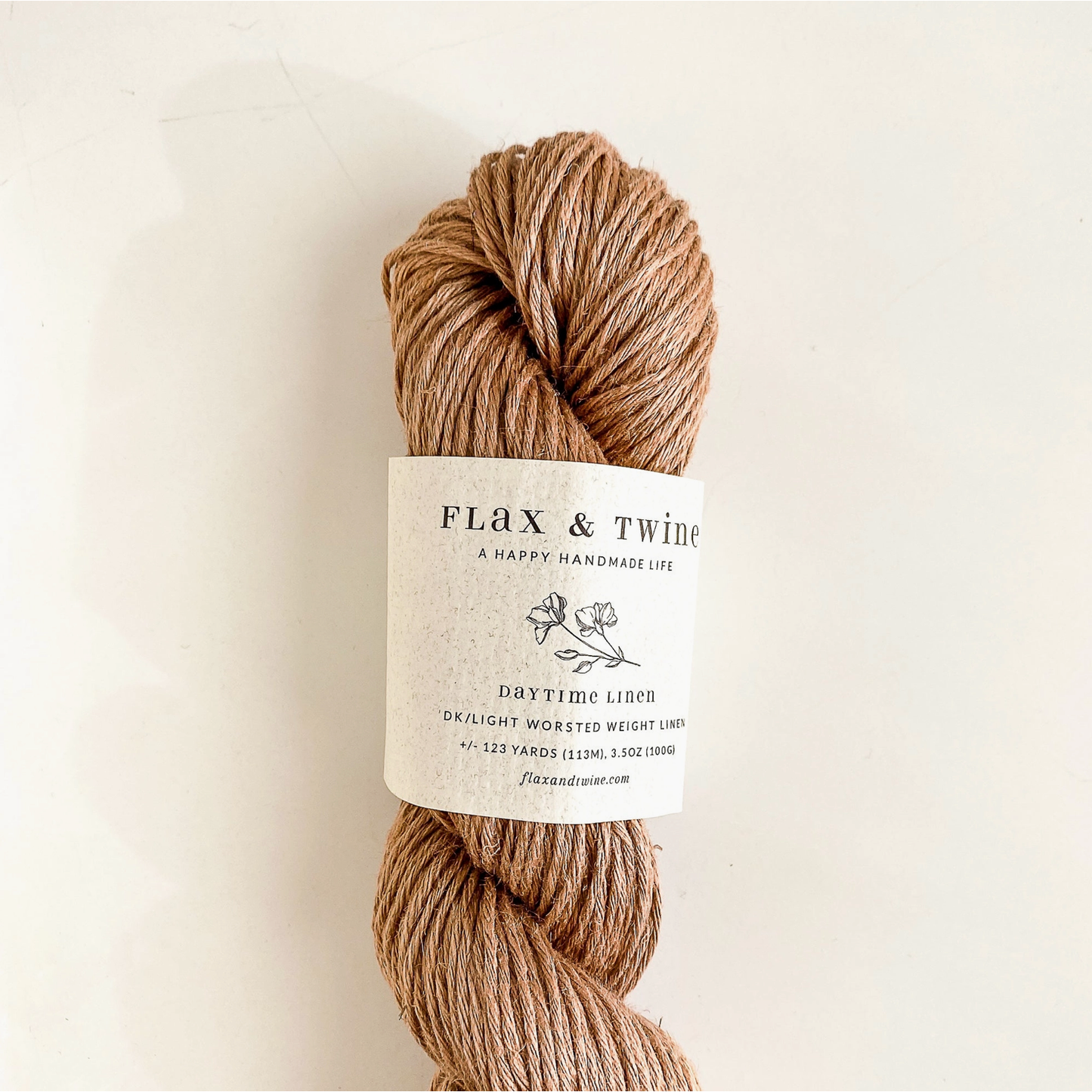 Flax & Twine | Skye Linen Basket Crochet Kit - Fawn