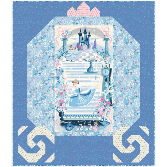 Wishes ~ Cinderella's Carriage Panel Quilt Kit