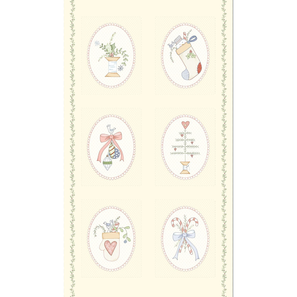 Plumcute Christmas ~ Panel ~ R561918P MULTI