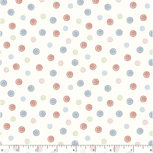 Plumcute Christmas ~ Buttons ~ R561923D MULTI