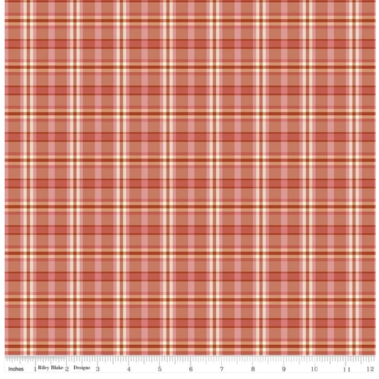 A Spoonful of Sugar ~ Plaid ~ CD17087-APRICOT