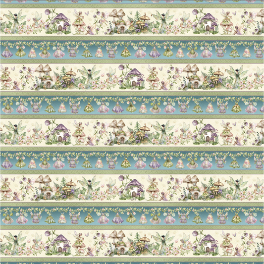 Fairy Boutique ~ Repeating Stripe ~ W130-026-960 Multi