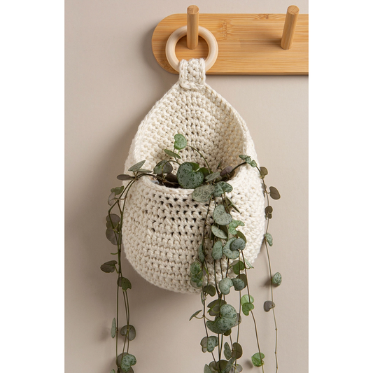 Wool Couture Company | Oval Plant Hanger Easy Crochet Kit