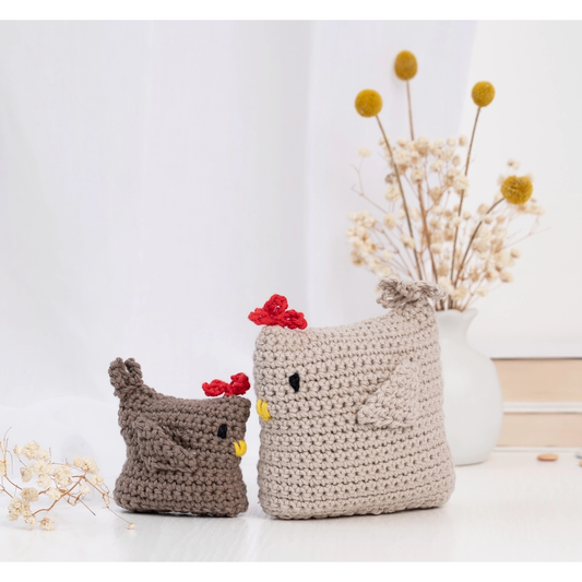 Wool Couture Company | The Hen & Chick Beginner Crochet Kit
