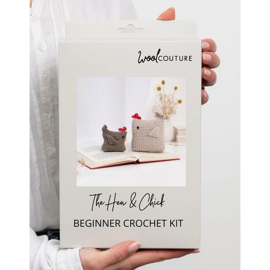 Wool Couture Company | The Hen & Chick Beginner Crochet Kit