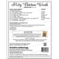 Primitive Gatherings ~ Merry Christmas Wreath Wool Applique Kit