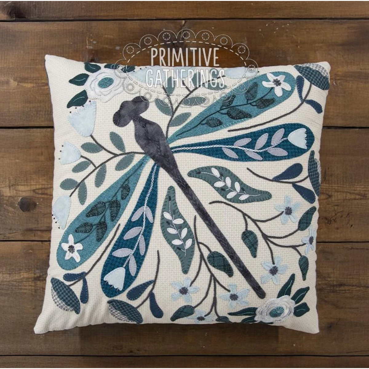 Primitive Gatherings ~ Nordic Wings Wool Applique Kit