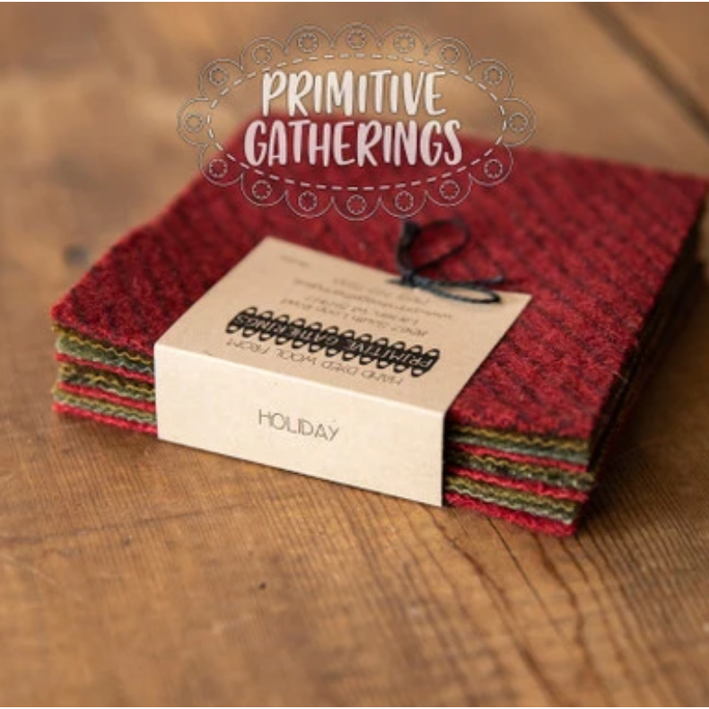 Primitive Gatherings Wool Charms - Holiday