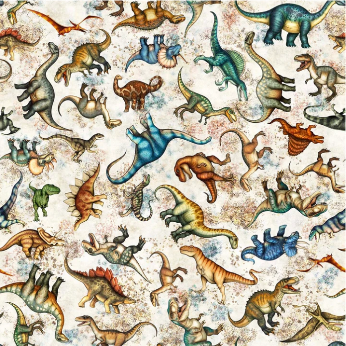 Savage Kingdom ~ Dinosaur Picture Patches ~ 31734 E Sand