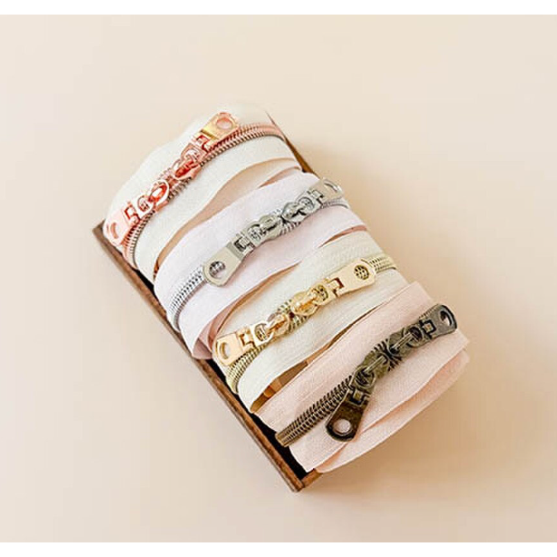 Minki Kim Butter Cream Zipper Set