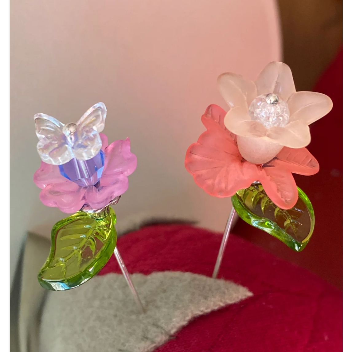 Jersey Girl Stitch Co | Grammie's Garden Pin Set