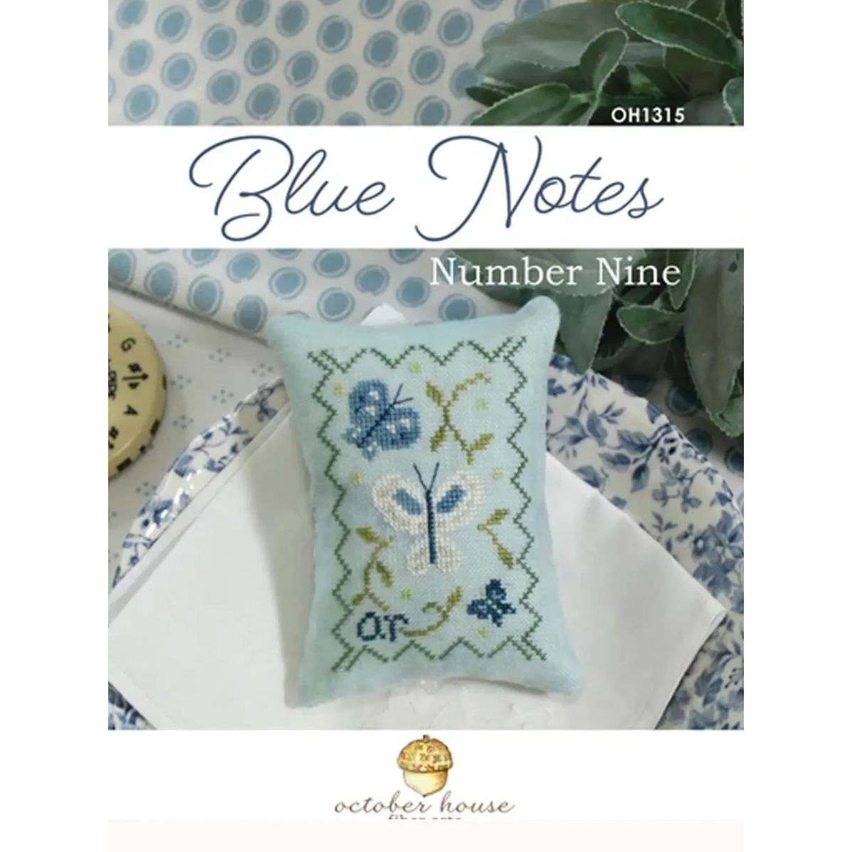 October House Fiber Arts | Blue Notes - Number 9