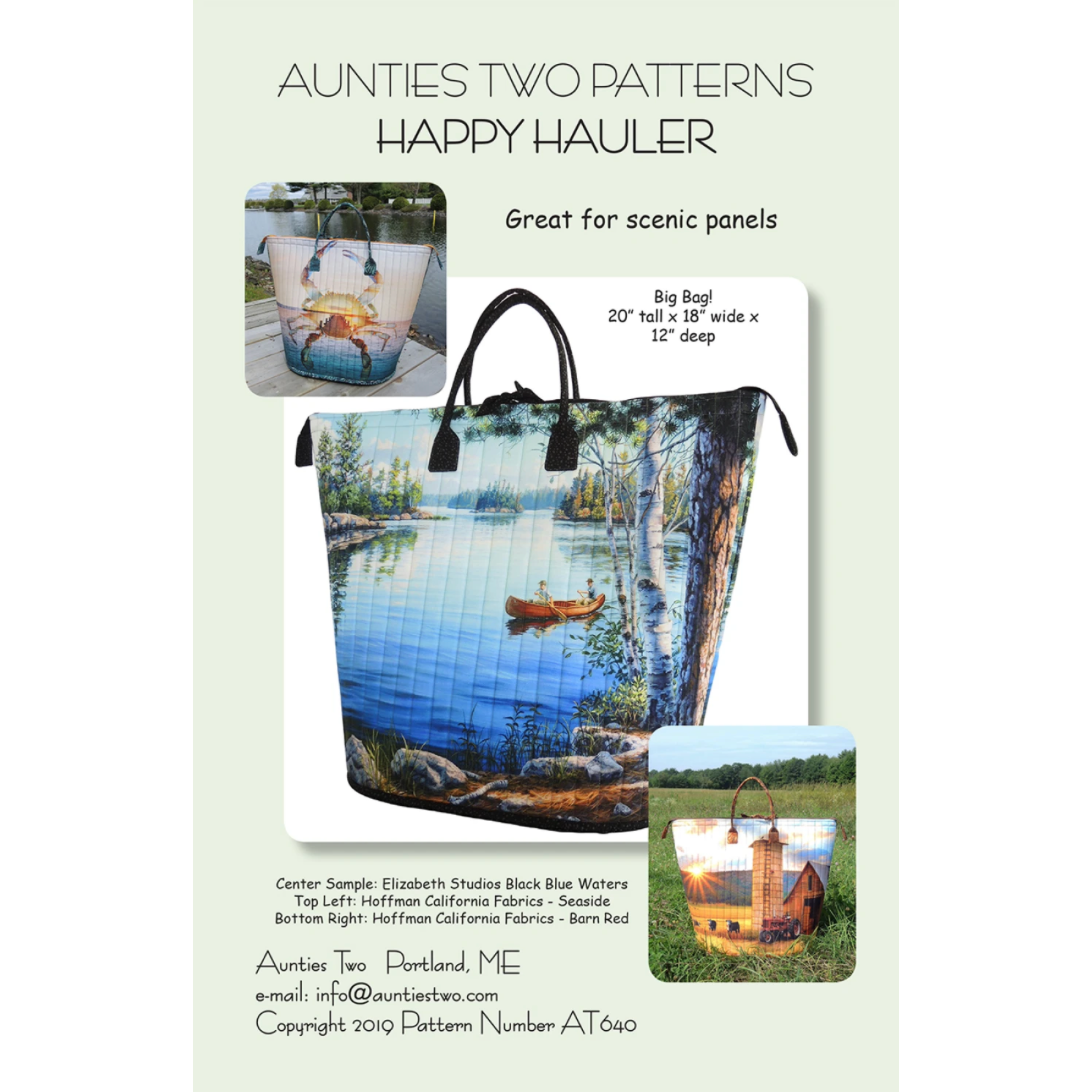 Aunties Two ~ Happy Hauler Bag Pattern