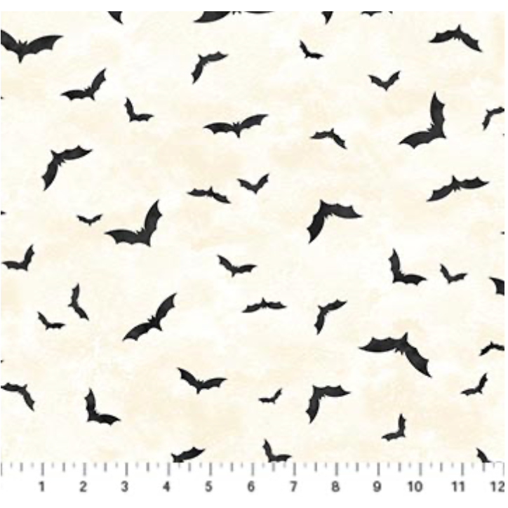 Twilight ~ Tossed Bats ~ 29822-11 Off-White