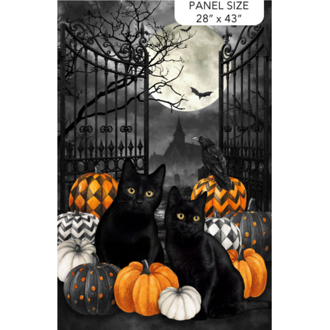 Twilight ~ Panel ~ DP29815-99 Black Multi