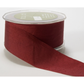 May Arts Ribbon | 1.5 Inch Faux Silk Wrinkled Ribbon | Burgundy