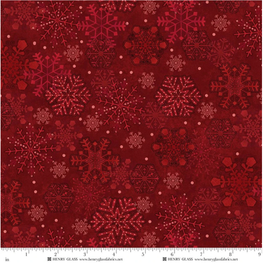 Gifts of Gratitude | Snowflakes 2529-88 Red