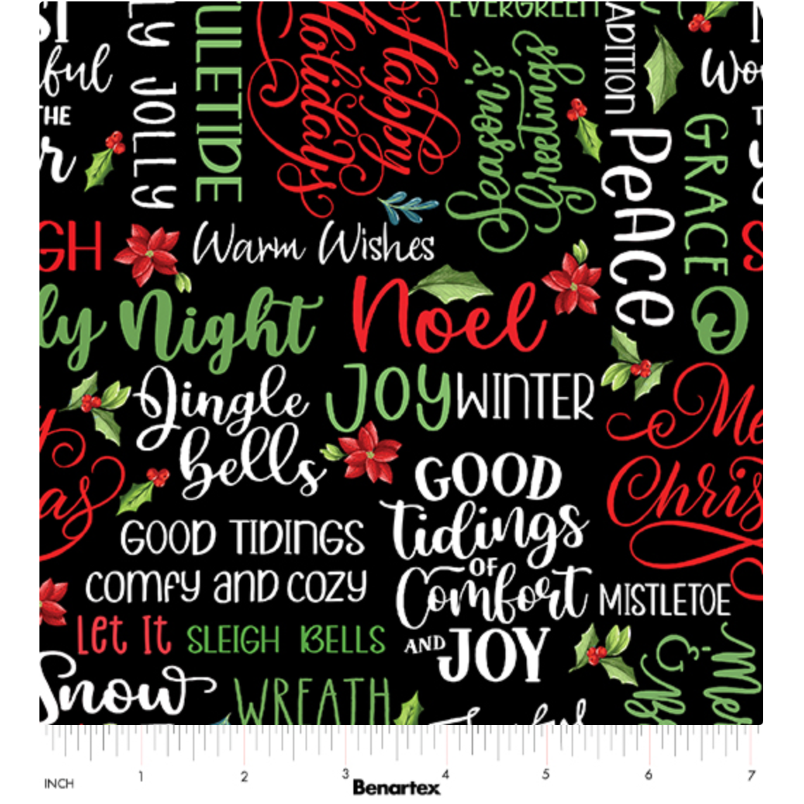Heartland Holiday | Holly & Jolly 15173-12 Black